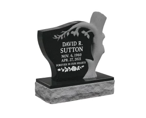 Tree of Life Shape Granite Headstone
